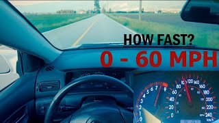 Toyota Corolla XRS 0-60 Mph | 2005 XRS Acceleration Test