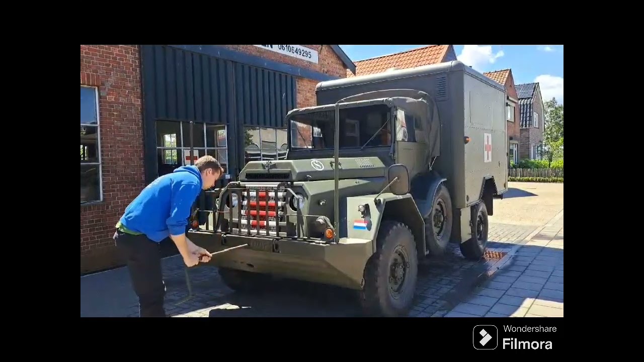 Daf YA 126 ambulance 1958