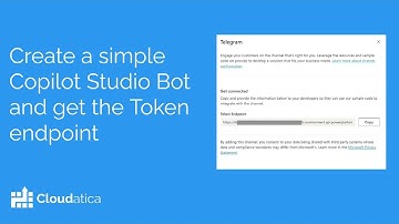 Create a Copilot Studio  and get token endpoint  (2/5: Copilot as a skill in Azure Bot Framework)