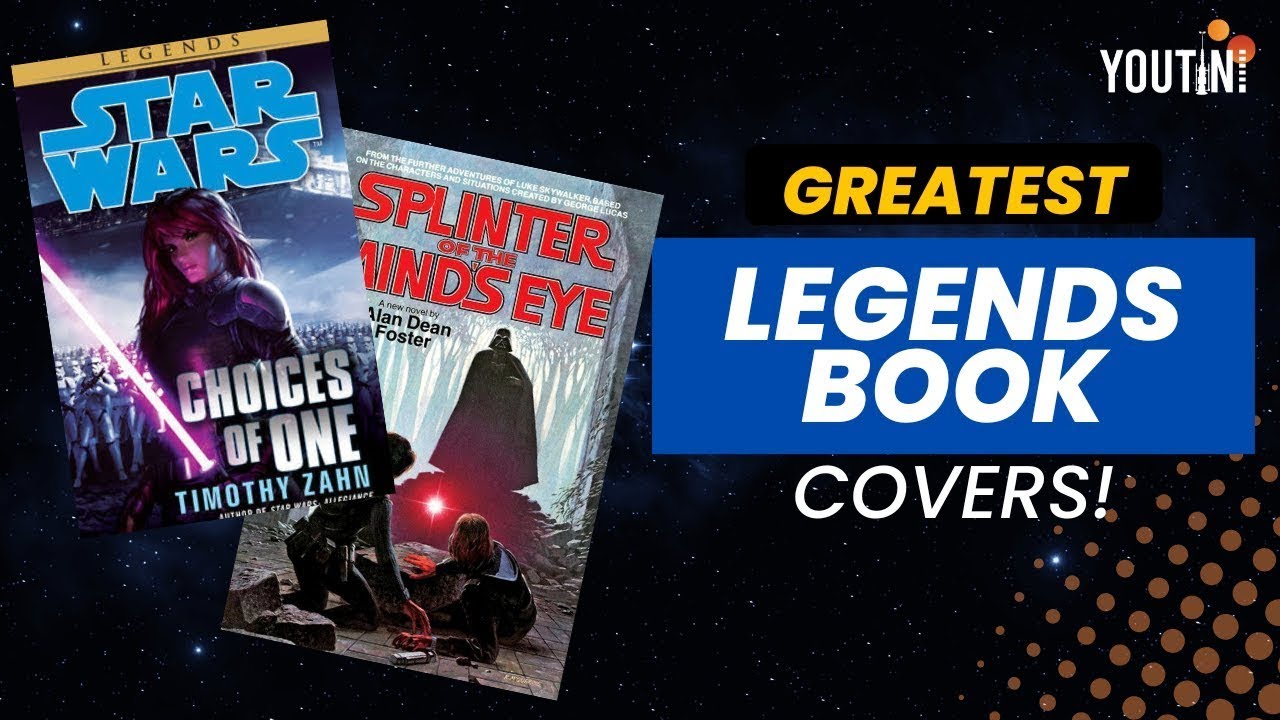The Greatest LEGENDS Book Covers in Star Wars History YouTube