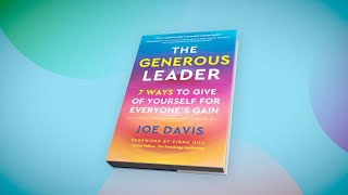 “The Generous Leader” with Joe Davis | Book It