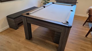 Atomic Hampton 3-in-1 Combo Game Table - Billiards, Ping Pong, and Dining Table  |QUICK OVERVIEW{ Details