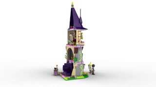 Lego Disney Princess | 41054 | Rapunzel's Creativity Tower | Lego 3D Review