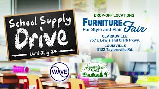 School Supply Drive With Furniture Fair for 2026