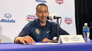 Shaka Smart after Marquette loss to Purdue - Maui Invitational Championship