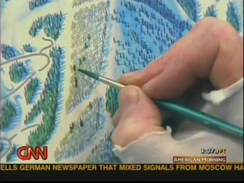 James Niehues ~ CNN News Report: Famous Map Artist Interview, Jim Niehues ski trail maps