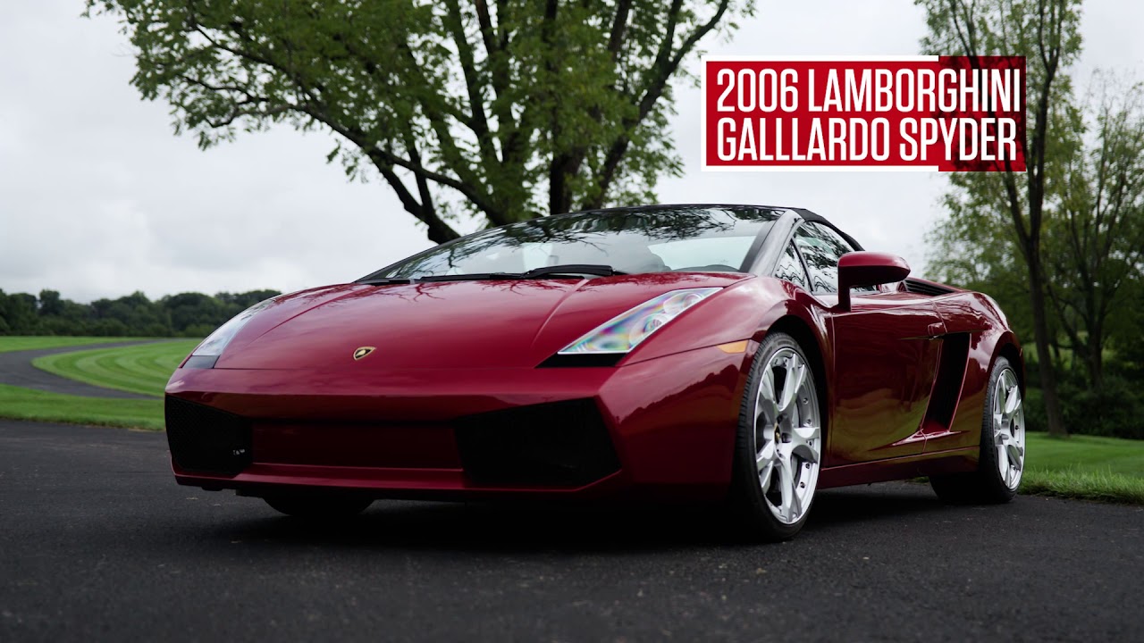 2006 Lamborghini Gallardo Spyder // Lot R463 // From the Michael
