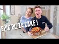 EPIC PIZZA CAKE | BAKING WITH POP