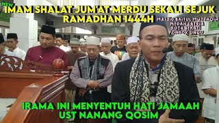Download lagu NEW IMAM SHALAT JUM'AT MERDU SEKALI AKHIR RAMADHAN 1444H❗UST NANANG QOSIM