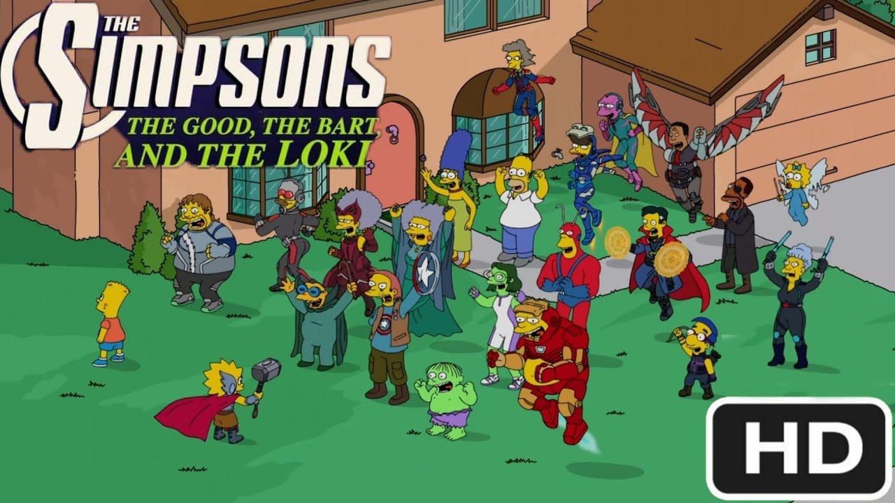 Loki | Simpsons | Disney + | Part 
