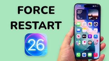 iOS 26: How To Force Restart iPhone