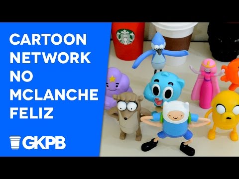 Em mãos: Cartoon Network - Brindes do McLanche Feliz - abril 2016