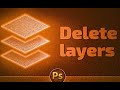 How to Delete Hidden Layers in Adobe Photoshop (Quick & Easy Tutorial!) l #adobephotoshop #layers