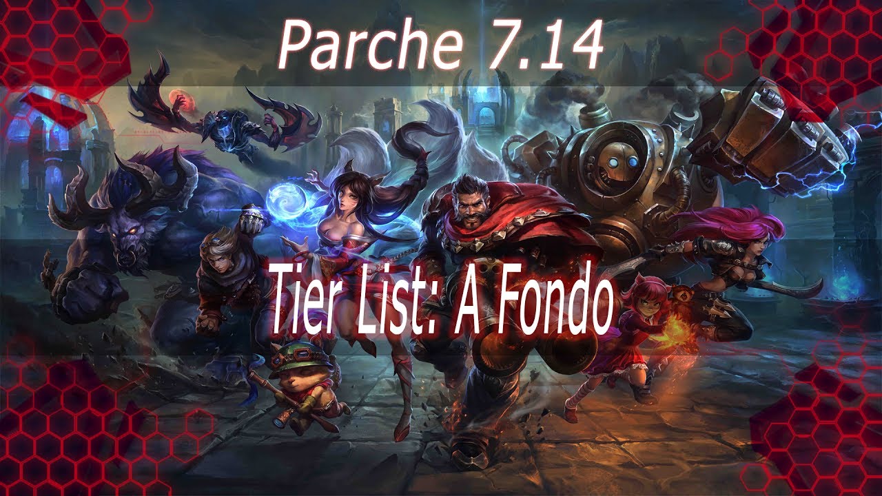 Parche 7.14 - Tier List