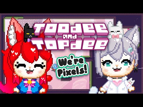 【Toodee and Topdee】Two brains are better than one! Puzzles and Pixels with @GamingWithMim  💞