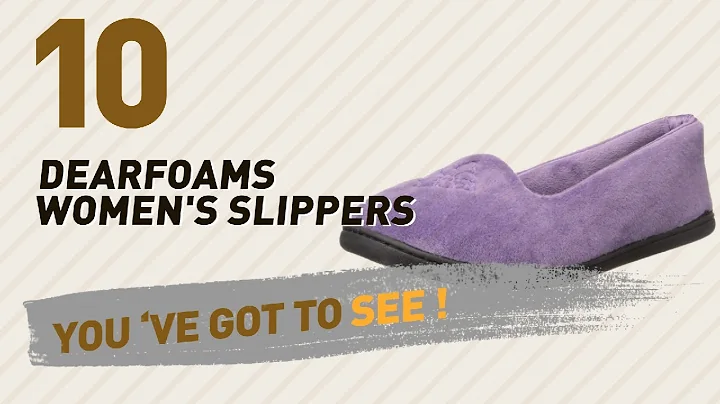 Dearfoams Women's Slippers // New & Popular 2017