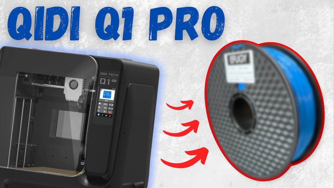 Can the Qidi Q1 Pro 3D Print this Flexible Nylon?? - YouTube