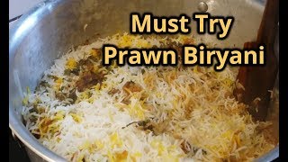 Prawn Biryani Restaurant style(Very Yummy preparation)