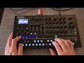 Roland SH-4D - Quick Raw Hypnotic Techno Jam!