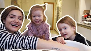 Chatty Morning &amp; Baking with the Girls | Comfort Vlog