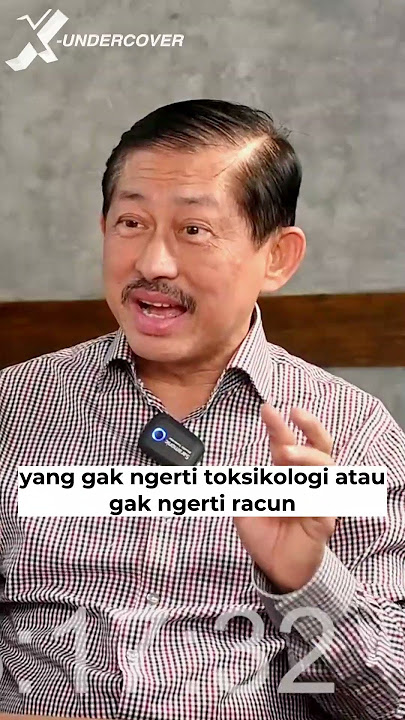 Dr Djaja | Diracun Tapi Tidak Ketahuan???  #forensik #sianida #racun