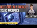Car Subwoofer Kit - Car Audio Bass-Sound Ordnance Sub B8P Install-8 inch Powered Amp Enclosure