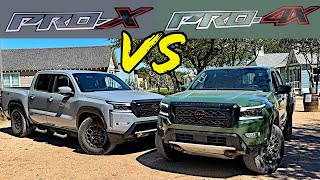 PRO4X VS PROX // A 2022 Nissan Frontier Showdown In Texas