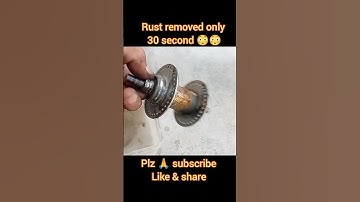 rust removed 😳 Rusty tools  cleaning | rust | #shorts #shortsfeed #viral #rust