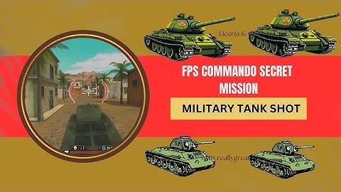 FPS Commando Secret Mission - Free Shooting Android Gameplay 2020