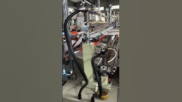 Six lines bottom sealing heat sealing cold cutting T shirt bag making machine #bagmaking machine