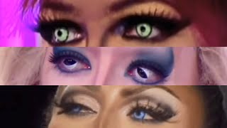 When Drag Race Queens Have Eyes (and when they don&#39;t)