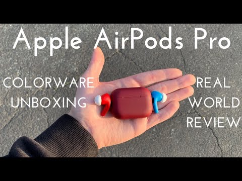 Custom AirPods Pro ColorWare Full Unboxing! World Review) YouTube