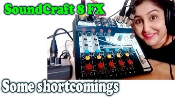 Soundcraft-8/12 FX Notepad Audio Mixer Issues Problems Singers Reverb delay effects multitrack