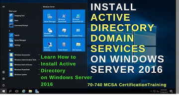 Install Active Directory on Server 2016 - How to Promote Server 2016 to DC - TeachMeComputers