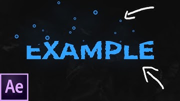 Create a LIQUID TEXT ANIMATION in AFTER EFFECTS | After Effects Tutorial