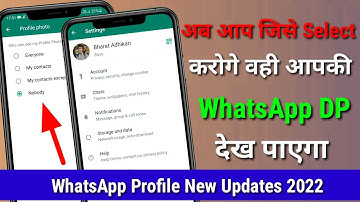 Hide DP in WhatsApp For Specific Contact 2022 | Hide WhatsApp DP Without Deleting Contact Number