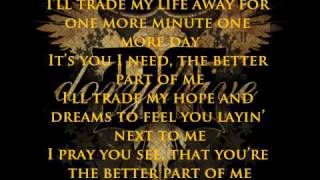 DoryDrive - Better part of me (lyrics)