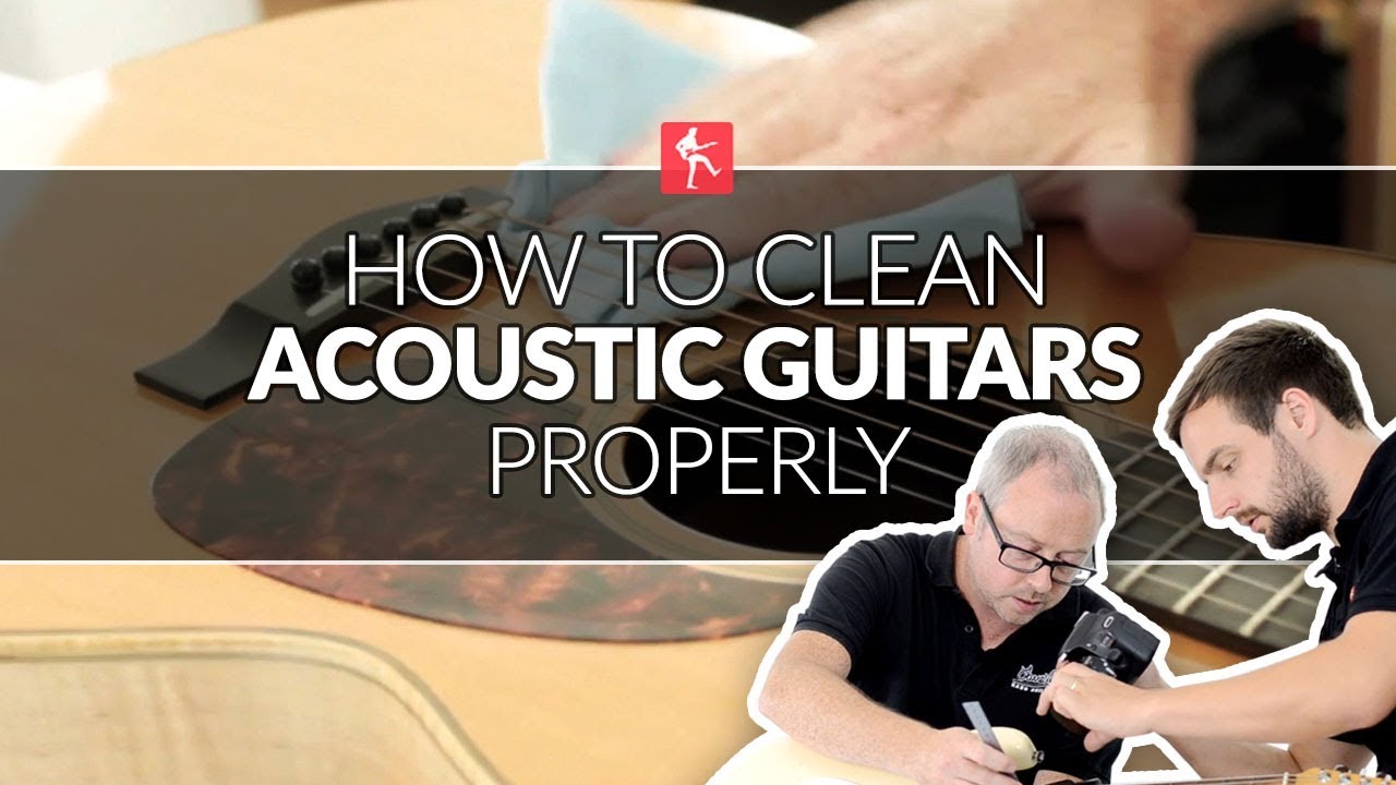 How To Clean Acoustic Guitars Guitar Maintenance Lesson YouTube