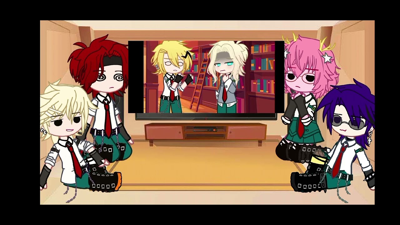 Bakusquad + Shinsou react to 