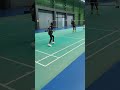 Shadow Practice and tap #badminton #drills #practice #fyp