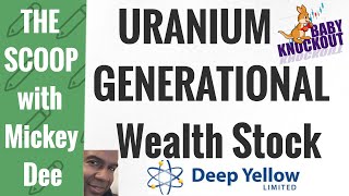 Baby Knockout Deep Yellow Ltd OTC: DYLLF / DYL.AX  / Stock for the Long Term Uranium Win!