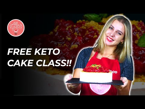 Join My Free Live Keto Cake Class