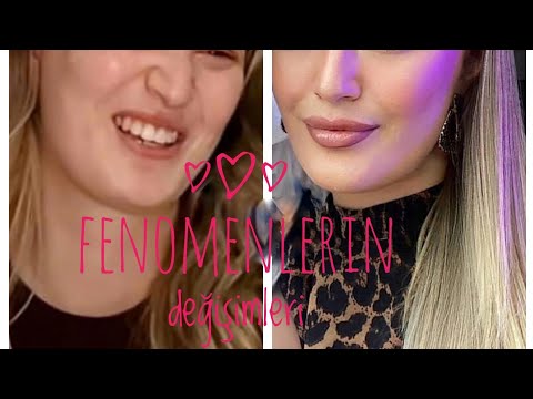 Fenomenlerin değişimleri  #sulemsi #ömertubaliya #yavuzmerve #tolunayileyda #şükrankaymak #videos