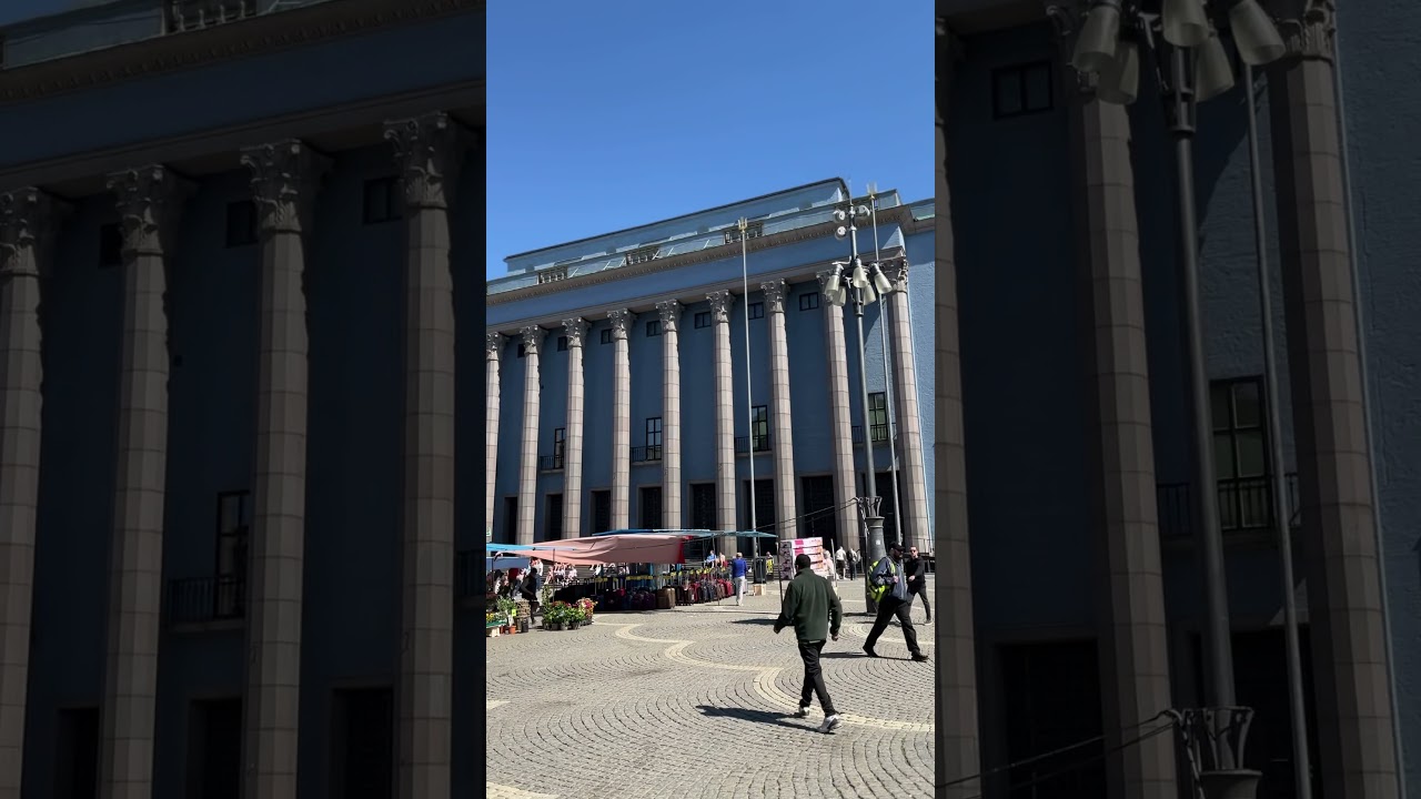 Hötorget central Stockholm - August 23 