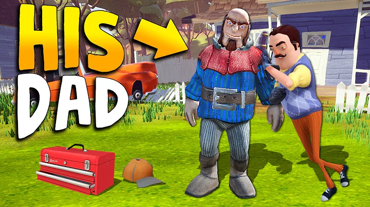 The Neighbor's INSANE DAD??? | Hello Neighbor (Ripoffs)