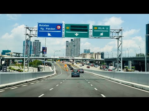 [ 4K60FPS ] Driving Around KLCC | Plaza Tol MEX Salak Selatan | Maju ...