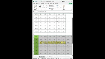 Excel竖向表格转成横向表格 excel技巧 Excel office办公技巧 Word 办公技巧