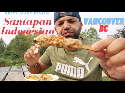 Canadian Tries Indonesian Food | Canadian Mencoba Makanan Indonesia | Santapan Food Truck Vancouver