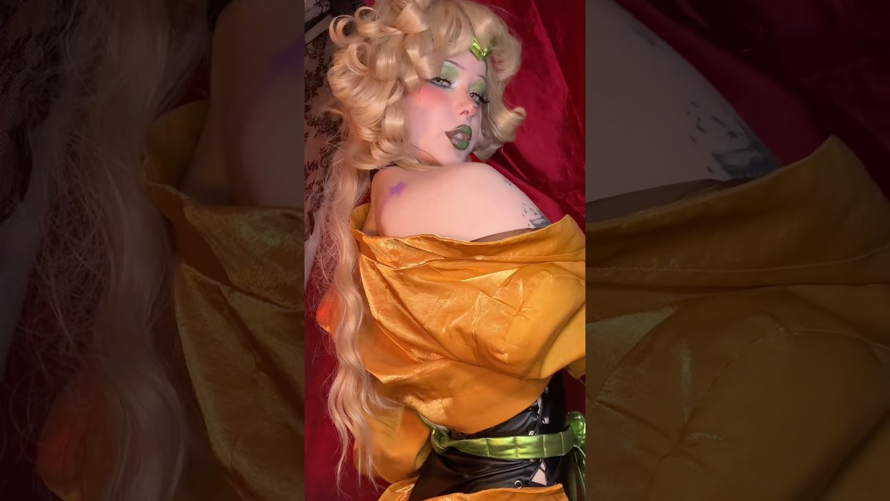 🤍💚 #cosplay #makeup #jjba #jojosbizzareadventure #jojo #dio #manga #anime