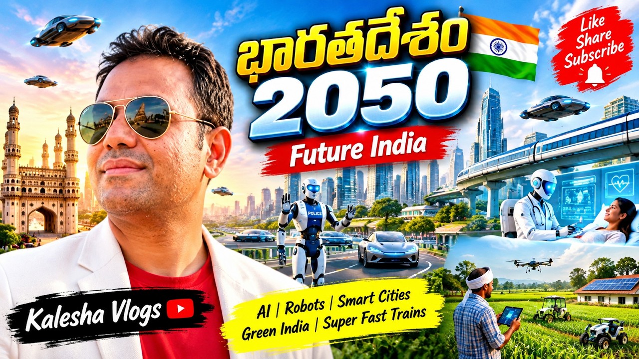 India After 2050 🚀 Flying Cars, Smart Cities & Future Technology - YouTube